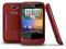 HTC WILDFIRE A3333 WIFI 5MP 3G ANDROID Czerwony