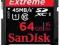 SanDisk 64GB SD SDXC Class 10 EXTREME 45MB/s BOX