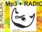 BEZPRZEWODOWE SŁUCHAWKI MP3 MICRO SD MP3 REWELACJA