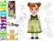 LALKA ANIA Z KRAINY LODU DISNEY ANIMATORS 42 cm