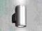 MAXLIGHT Kinkiet ogrodowy Home Round  aluminium