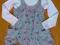 ST.BERNARDforDUNNES sukieneczka 2w1 motylki 110cm