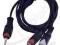 Kabel JACK/2xRCA 3,0m GOLD Cabletech ECONOMIC (167