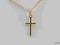 NOWY ZŁOTY KRZYŻYK KRZYŻ pr333 8K CHRZEST KOMUNIA