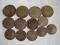 BARDZO stara Grecja 1900r. zest. monet 13szt.