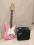 SQUIER AFFINITY SHELL PINK+ FENDER FRONTMAN MEXICO