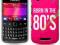 BLACKBERRY CURVE 9360 80'S ROZOWY 80'S GEL ETUI