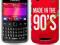 BLACKBERRY CURVE 9360 CZERWONY 90'S GEL ETUI