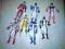 Power rangers 14 cm mowia.7 szt.