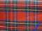 Tkanina poliestrowa KRATA SZKOCKA -PVC