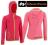 -30% QUECHUA polar Hoodie Light róż FUKSJA 14 lat