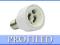 ADAPTER PRZEJŚCIÓWKA E14 GU10 LED ŻARÓWKA