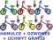 ROWERKI BIEGOWE MILLY MALLY DRAGON +HAMULCE+UCHWYT