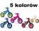 SUPER DREWNIANY ROWEREK BIEGOWY ZAP TOYZ 5 KOLORÓW