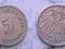 5 PFENNIG 1908 A CESARSTWO NIEMIECKIE 1891 -1918
