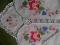 Duży Płócienny Wyszywany OBRUS 250 x 166 cm