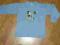 bluza ze śmiesznym napisem, r.104, chłopiec