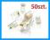 50szt x KOŃCÓWKI WTYK WTYKI RJ45 RJ 45 RJ-45