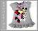 *DISNEY* tunika BAJKA MINNIE FALBANKA 122-128