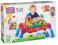 Mega Bloks Rozkładany stolik z klockami 3w1 08237W