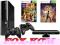 XBOX 360 E 250GB KINECT+STAR WARS+2xPAD 21 GIER !