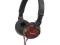 Słuchawki Sony MDR-ZX300R (czarno-czerwone/ nauszn
