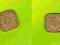 CEYLON  5  Cents 1944 r.