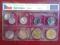 CZECHY ZESTAW ROCZNIKOWY 10 HALER - 50 KORON !!