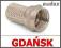 # WTYK złącze F 6,8 mm nakręcany RG6 # AUDAX