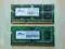 PAMIĘCI soDIMM 2GB i 1GB DDR3 1066MHz