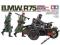 BMW R75 with Sidecar     35016 TAMIYA 1/35 WROCŁAW