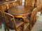 Stół dębowy rozkładany na 351 cm!!!!z 8 krzesłami