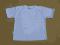 T-SHIRT koszulka gimnastyczna biała rozmiar 164