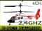 Helikopter 4CH Dauphin 2,4GHz Symulator Esky HIT