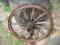 80 cm STARE KOŁO DREWNIANE OD WOZU ( nr 7 ) KOŁA