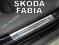 Nakładki Listwy progowe CHROM SKODA FABIA + GRAWER