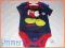 GEORGE DISNEY SLICZNE BODY MICKEY 2-PAK 6-9 M