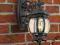 KINKIET ZEWNETRZNY LAMPA CZARNY / zz233