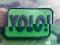 JTG - Naszywka 3D - YOLO! - forest