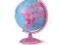 Globus 26 cm Pink Globe dla dzieci