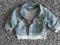 383f Zestaw SWEET bluzka flaming kurtka jeans 74