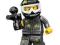 LEGO MINIFIGURKI 71001 SERIA 10 - GRACZ PAINTBALL