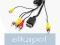 Kabel AV RCA do Playstation PSX PS2 PS3 2,0m