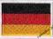 NASZYWKI SPINAKE FLAG PATCH Naszywka flaga Niemcy