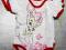 Niemowlęce BODY z BAMBI czerwone r.86 100% BAWEŁNA