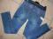 Ciążowe spodnie jeansy rurki RH Maternity S/36
