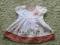 urocza sukieneczka dla małej modnisi roz.68/74