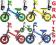 ROWERKI BIEGOWE MILLY MALLY DRAGON+DZWONEK +UCHWYT
