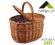 Kosz wiklinowy na piknik zakupy tk229