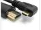 Kabel Adapter Kątowy HDMI do micro HDMI PRAWY 1,5M